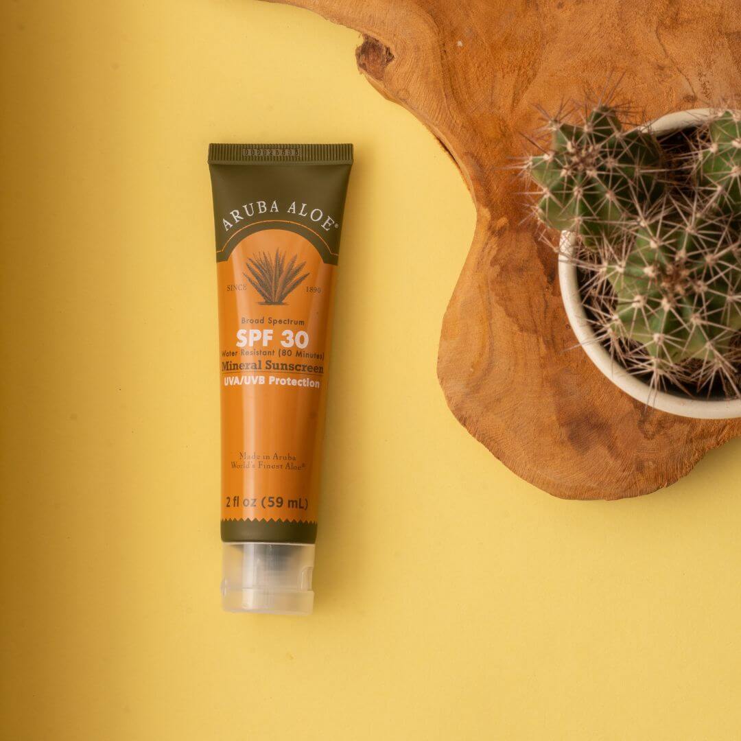 Mineral Sunscreen SPF 30 Broad Spectrum Aruba Aloe Aruba Aloe EU